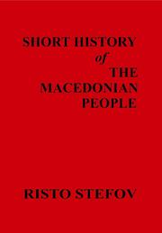 Cover of: Short History of the Macedonian People by 