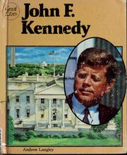 Cover of: John F. Kennedy by Andrew Langley