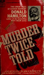 Cover of: Murder twice told