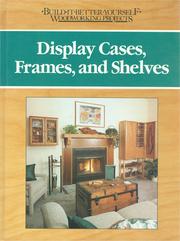 Cover of: Display cases, frames, and shelves