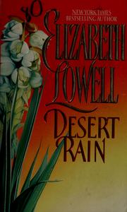 Cover of: Desert rain