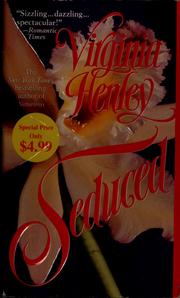 Cover of: Seduced by Virginia Henley