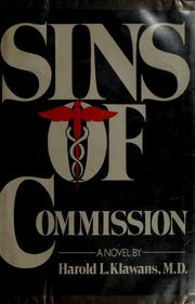 Cover of: Sins of commission: a novel