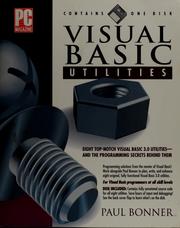 Cover of: PC magazine Visual Basic utilities by Paul Bonner