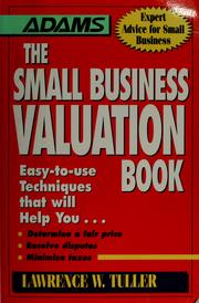 Cover of: Small business valuation book by Lawrence W. Tuller