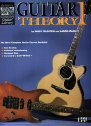 Cover of: Guitar Theory 1 (Belwin's 21st Century Guitar Library) by Aaron Stang