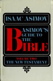 Cover of: Asimov's guide to the Bible, volume two: the New Testament