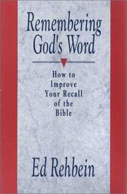 Cover of: Remembering God's word