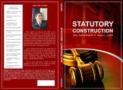 Cover of: Statutory Construction