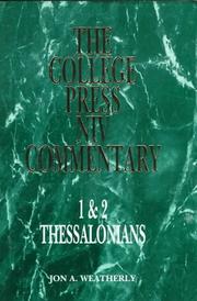 Cover of: 1 & 2 Thessalonians by Jon A. Weatherly