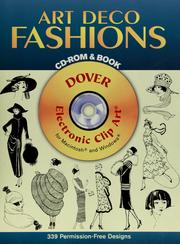 Cover of: Art deco fashions