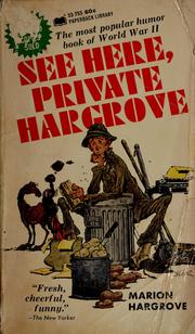 Cover of: See here, Private Hargrove