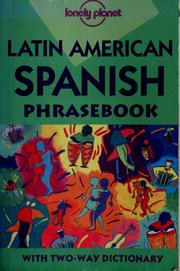 Cover of: Latin American Spanish phrasebook