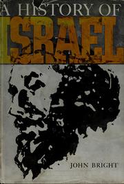 Cover of: A history of Israel. by Bright, John