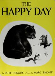Cover of: The happy day by Ruth Krauss