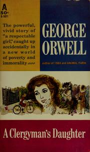 Cover of: A clergyman's daughter by George Orwell