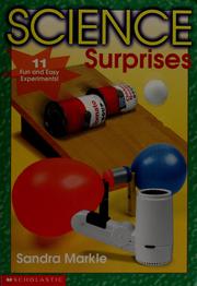 Cover of: Science surprises by Sandra Markle