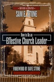 How to be an effective church leader
