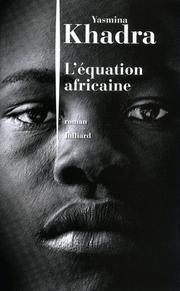 Cover of: L'équation africaine