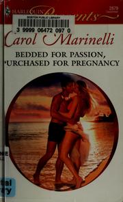 Cover of: Bedded for Passion, Purchased for Pregnancy