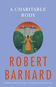 Cover of: A charitable body: a novel of suspense