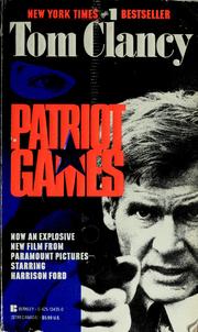 Cover of: Patriot games