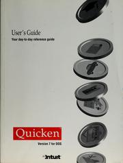 Cover of: Quicken: user's guide : version 7 for DOS