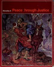 Cover of: Peace through justice