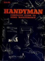 Cover of: Handyman | 