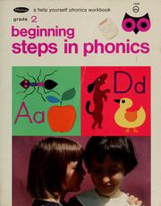 Cover of: Beginning steps in phonics