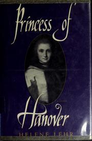 Cover of: Princess of Hanover: a novel