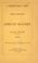 Cover of: A scriptural view of the moral relations of African slavery