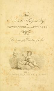 Cover of: The Artist's repository by 