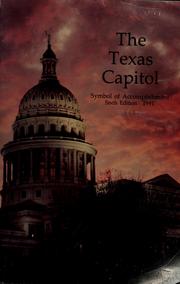 Cover of: The Texas Capitol | Texas. Legislature. Legislative Council