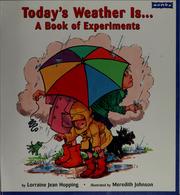 Cover of: Today's weather is--: a book of experiments