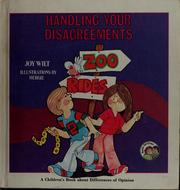 Cover of: Weekly Reader Books presents Handling your disagreements by Joy Berry