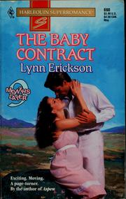 Cover of: The baby contract