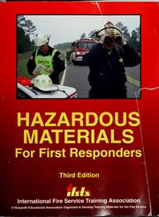 Cover of: Hazardous materials for first responders