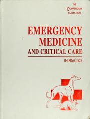 Cover of: Emergency medicine and critical care | Veterinary Learning Systems Co