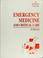 Cover of: Emergency medicine and critical care