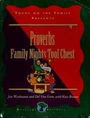 Cover of: Proverbs: family nights tool chest : creating lasting impressions for the next generation