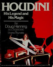 Cover of: Houdini: his legend and his magic