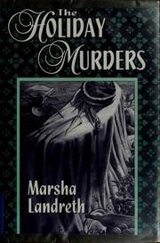 Cover of: The holiday murders