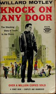 Cover of: Knock on any door