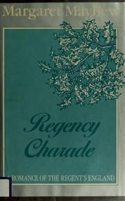 Cover of: Regency charade