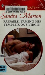 Cover of: Raffaele: Taming His Tempestuous Virgin