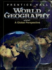 Cover of: Prentice Hall world geography: a global perspective