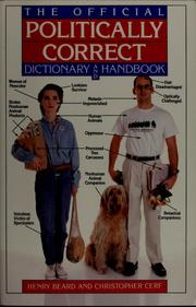 Cover of: The official politically correct dictionary and handbook by Jean Little
