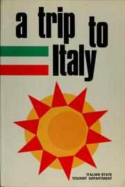 Cover of: A trip to Italy
