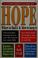 Cover of: A consumer's guide to hope